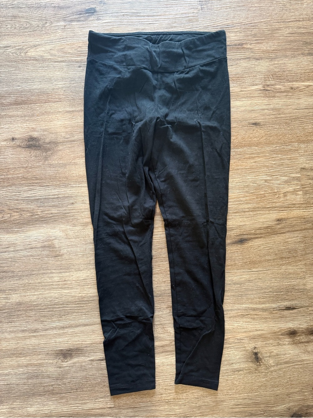 Time and Tru Black Women's High-Waist Leggings
